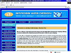 Arroba Web Design, Web site design in Mexico City