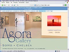 Agora art gallery, Soho, New York City