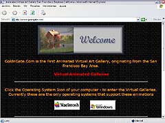 Goldngate.com, virtual art gallery