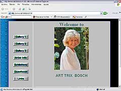 Trix Bosch, modern art painter